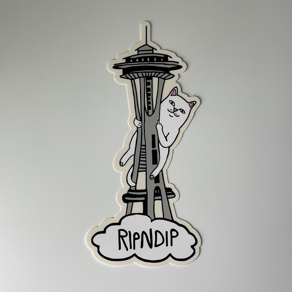 RIP N DIP LORD NERMAL SEATTLE STICKER